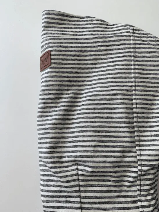 Happy Baby Onbuhimo Charcoal Stripe