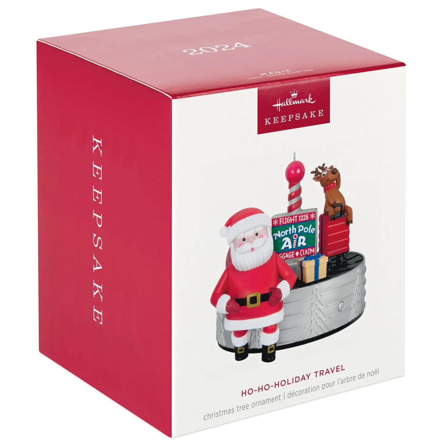 Ho-Ho-Holiday Travel With Light, Sound & Motion — 2024 Hallmark Keepsake Christmas Ornament