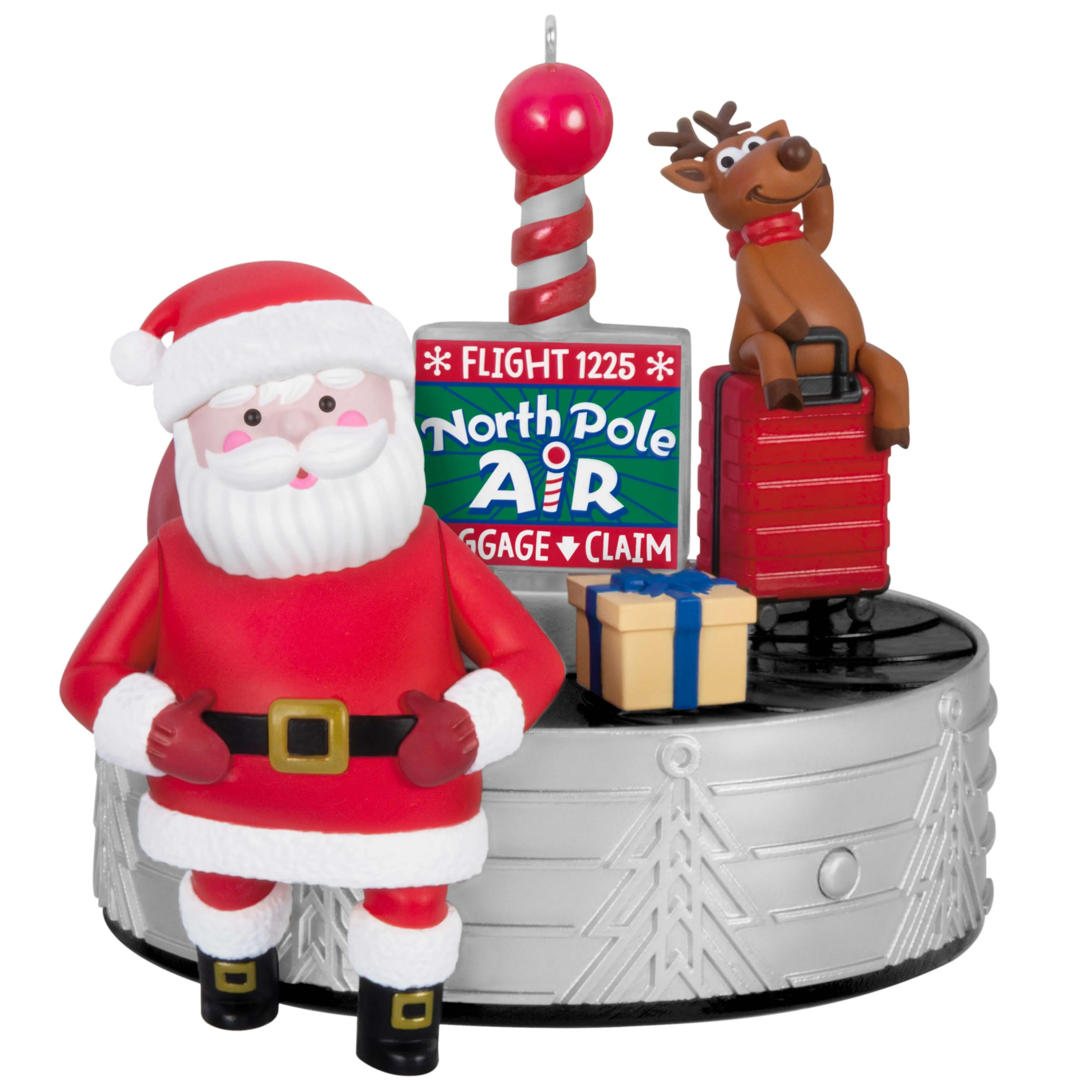 Ho-Ho-Holiday Travel With Light, Sound & Motion — 2024 Hallmark Keepsake Christmas Ornament