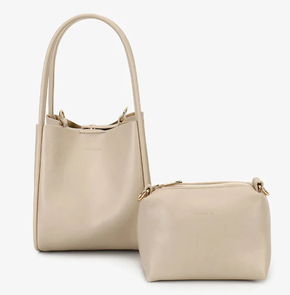 Hollace Mini Tote In Cream