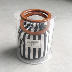 IBIZA - Striped Transparent Bag