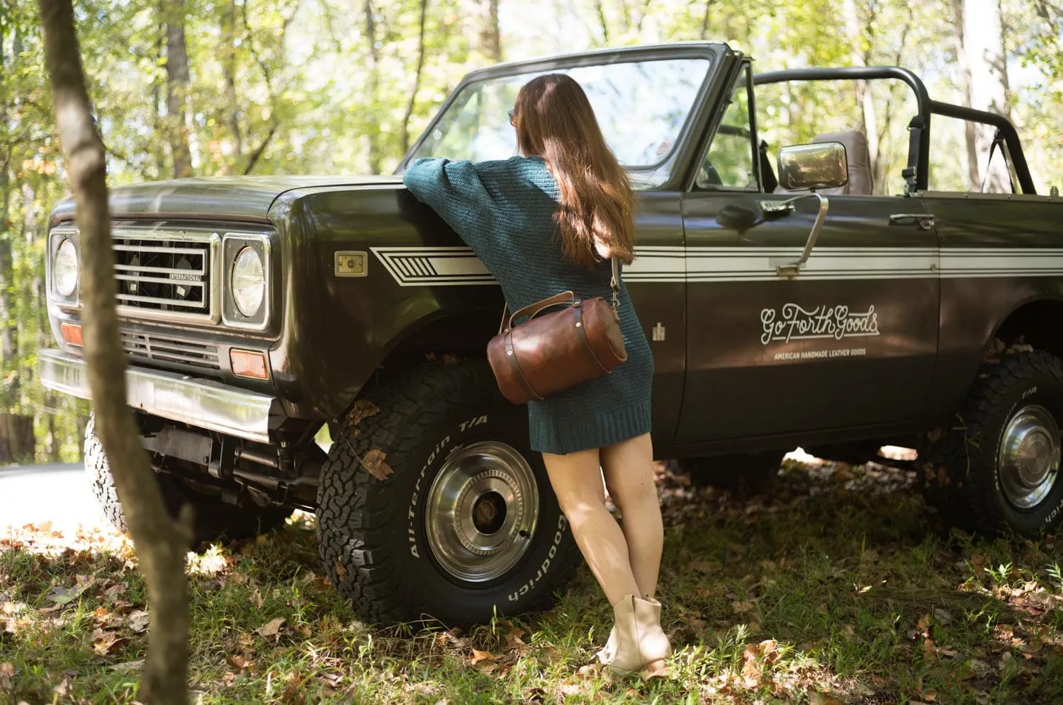 JANE LEATHER CROSSBODY - WHISKY BISON