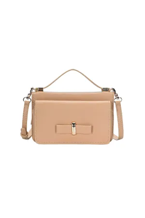 Kami Solid Rectangle Tote Crossbody Bag