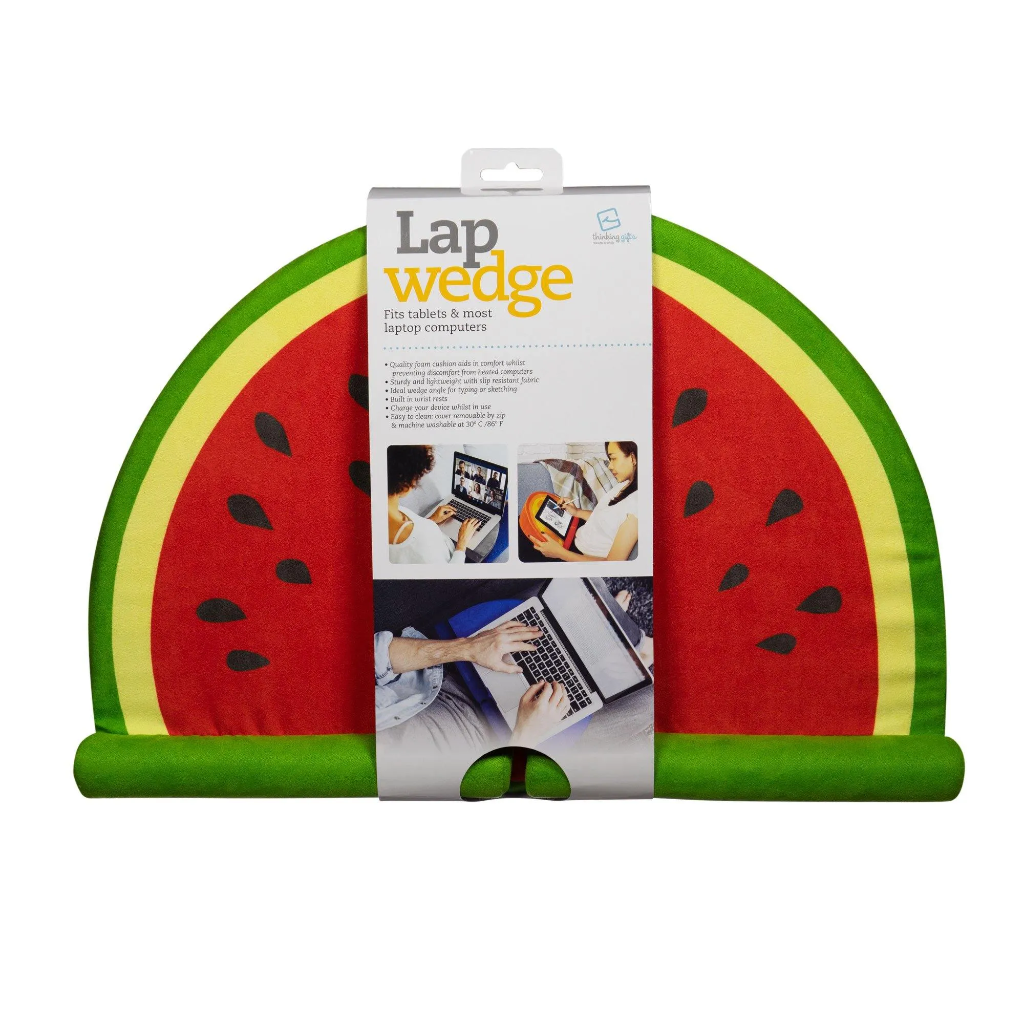 Lapwedge Tablet and Laptop Stand (Melon)