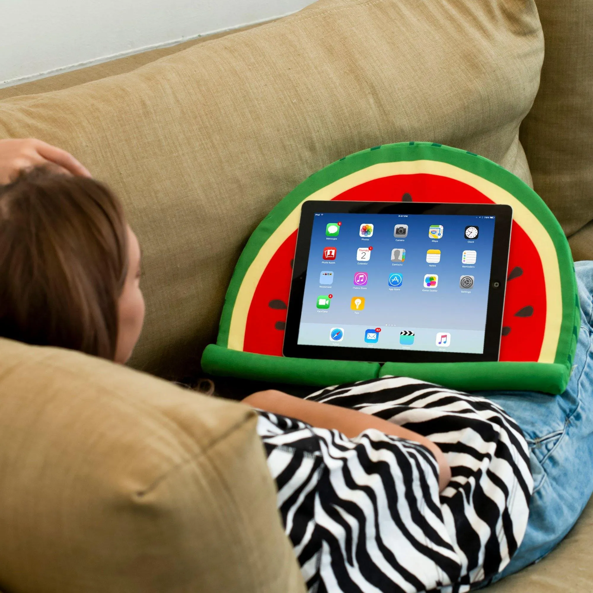 Lapwedge Tablet and Laptop Stand (Melon)