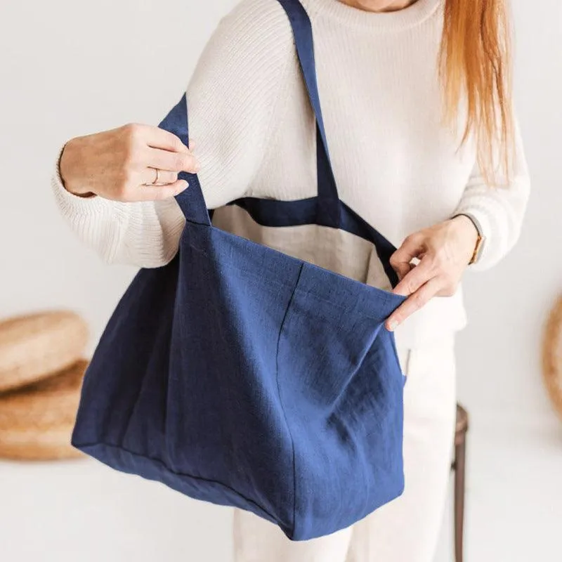 Large Beach Bag Made of Natural Materials - Spacious & Eco-Friendly