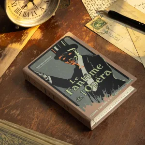 Le Fantôme de l'Opéra Passport/Notebook Wallet | Gaston Leroux 1910