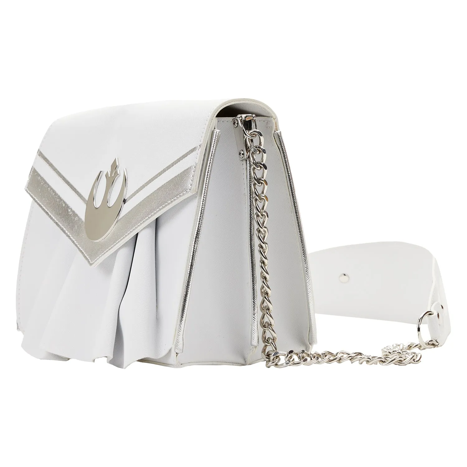 LF Star Wars Princess Leia White Cosplay Chain Strap CrossBody Bag