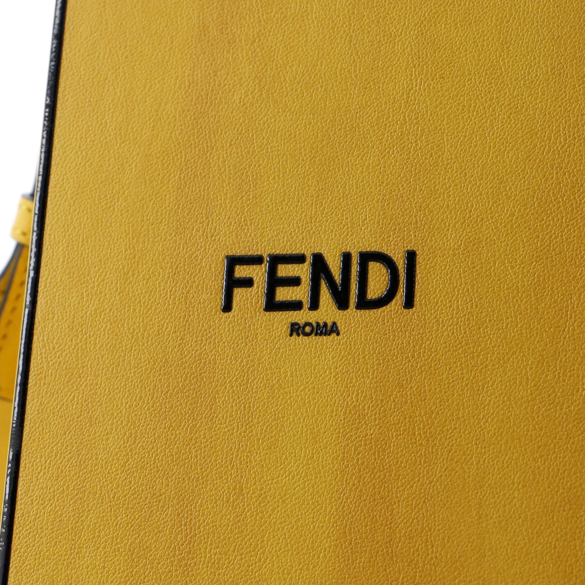 Logo Vertical Box Crossbody Bag Leather