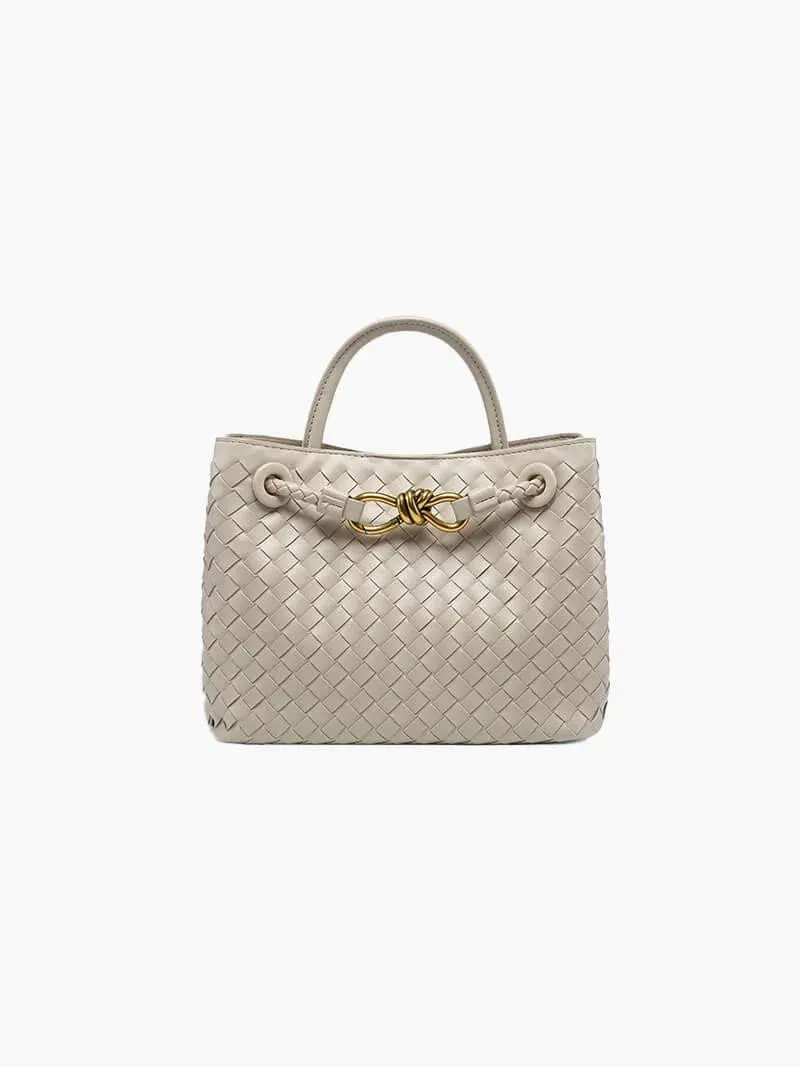Lucia – Stylish textured design – Woven handbag