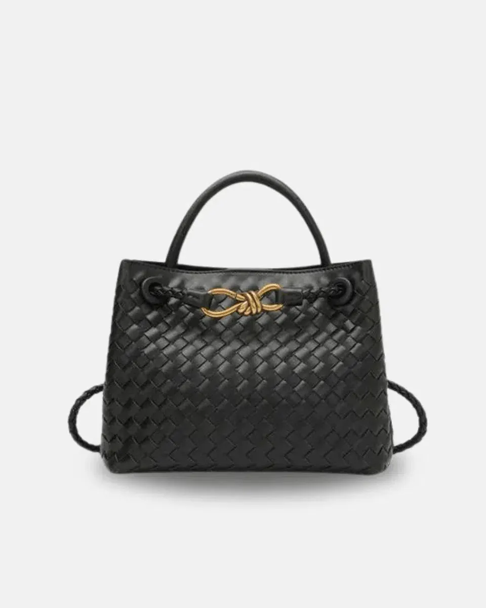 Lucia – Stylish textured design – Woven handbag