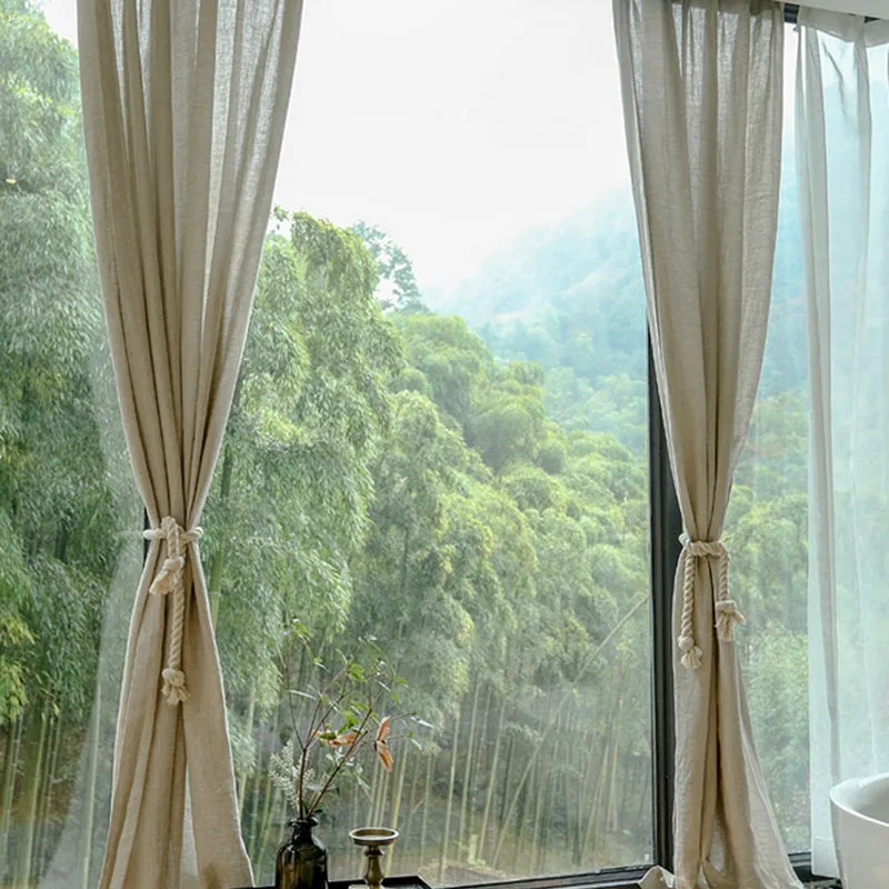 Luxurious 100% Pure Linen Curtains by FantasyLinen