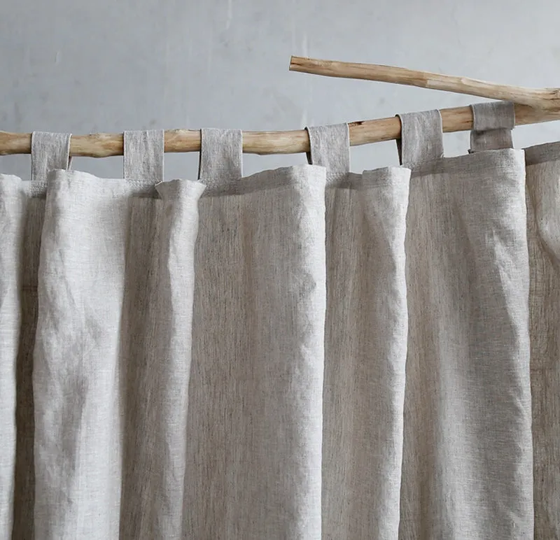 Luxurious 100% Pure Linen Curtains by FantasyLinen