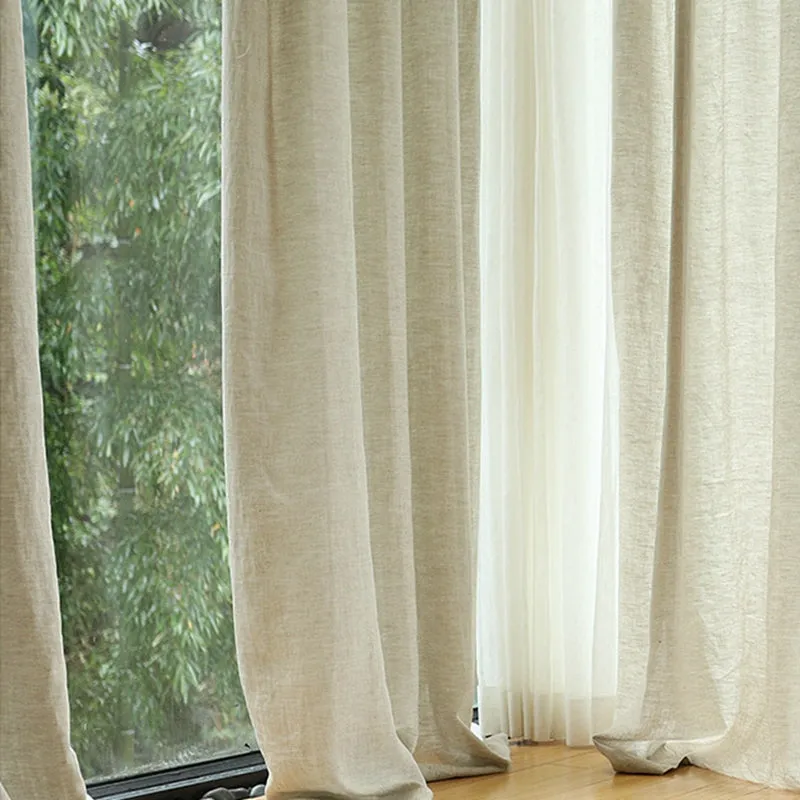 Luxurious 100% Pure Linen Curtains by FantasyLinen