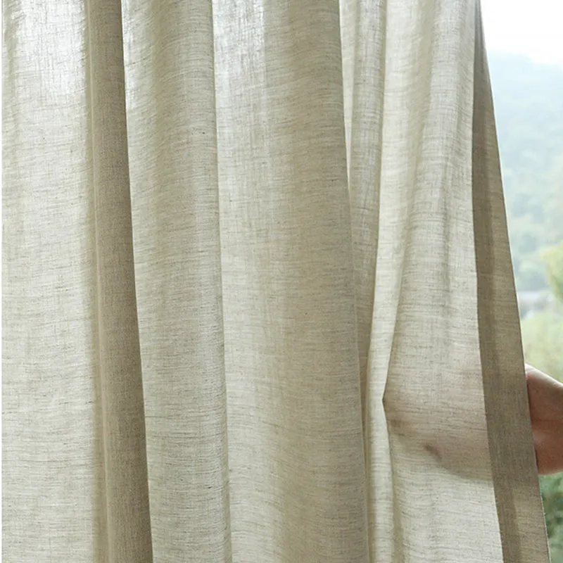Luxurious 100% Pure Linen Curtains by FantasyLinen