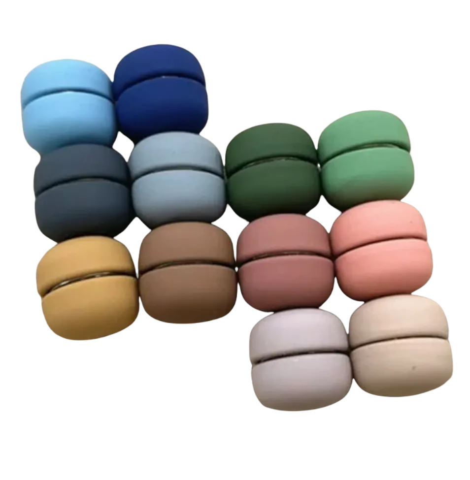 Luxurious Grey Magnetic Button