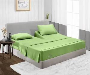 Luxurious Sage Split Head Sheets Set - 600TC
