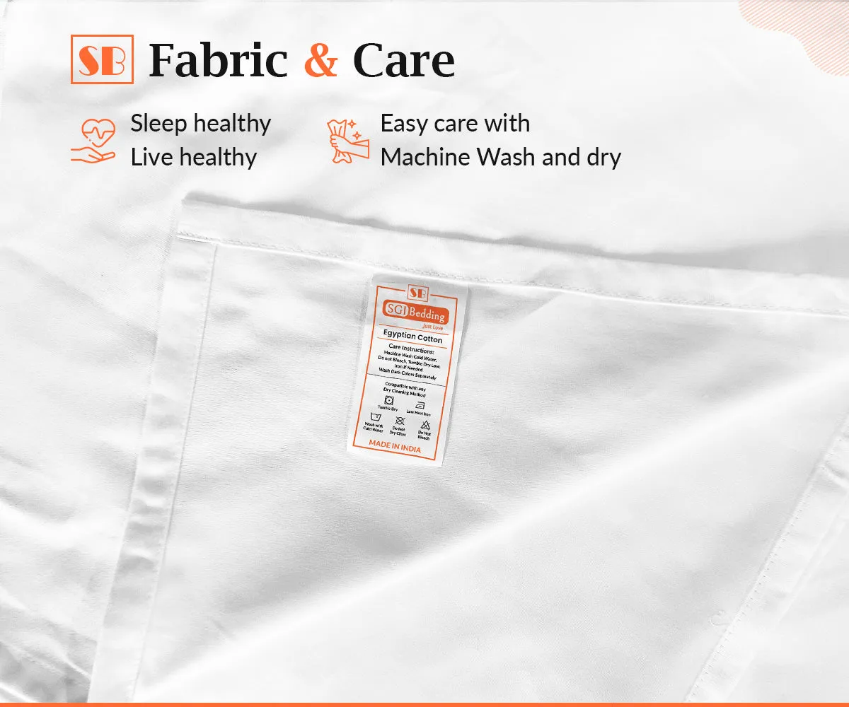 Luxurious Sage Split Head Sheets Set - 600TC