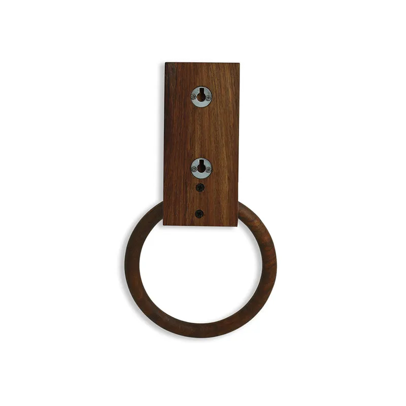 Madera Handcarved Sheesham Wood Towel Holder