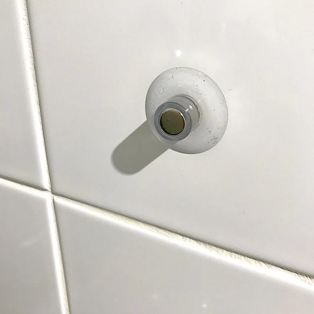 Magnetic soap holder