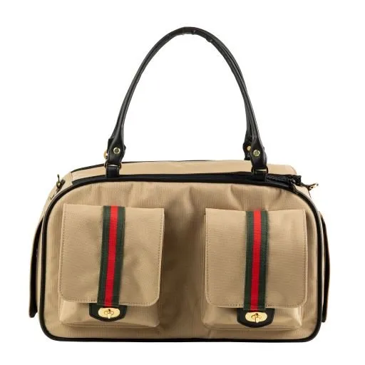 Marlee 2 Khaki with Stripe Carrier