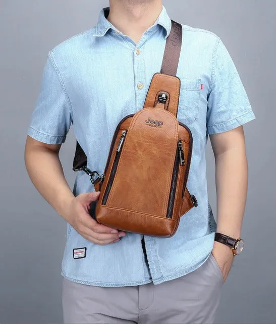 Men Crossbody Sling Bag