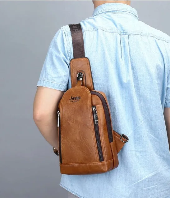 Men Crossbody Sling Bag