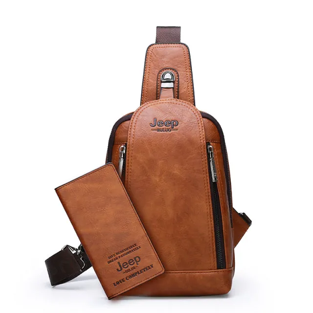 Men Crossbody Sling Bag