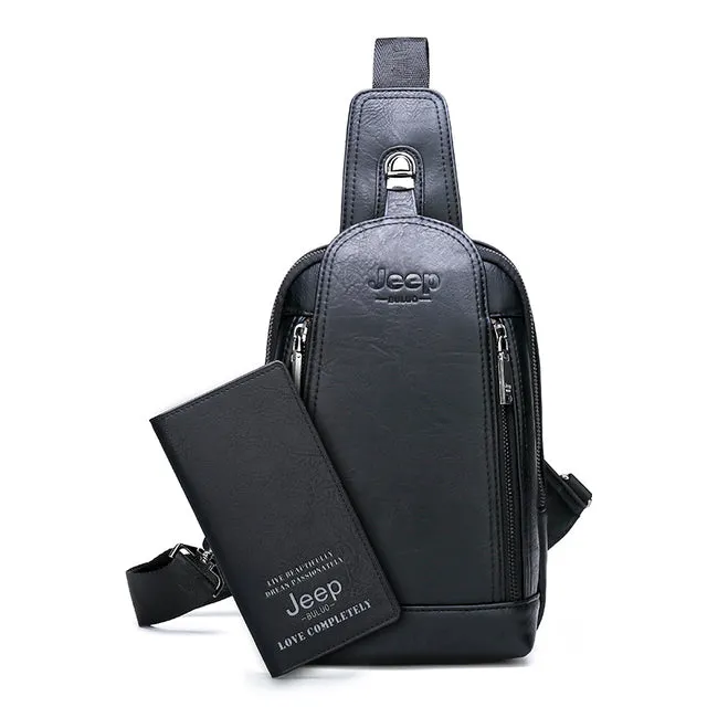 Men Crossbody Sling Bag