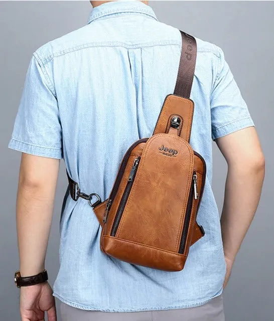 Men Crossbody Sling Bag