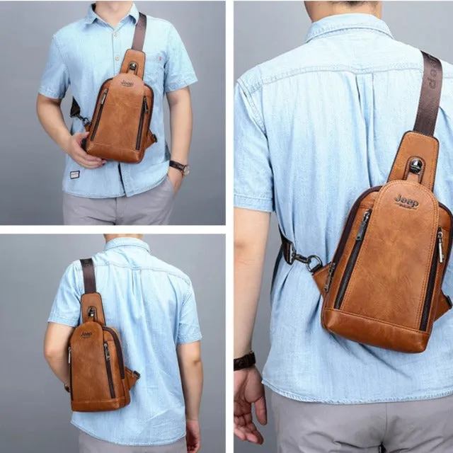 Men Crossbody Sling Bag