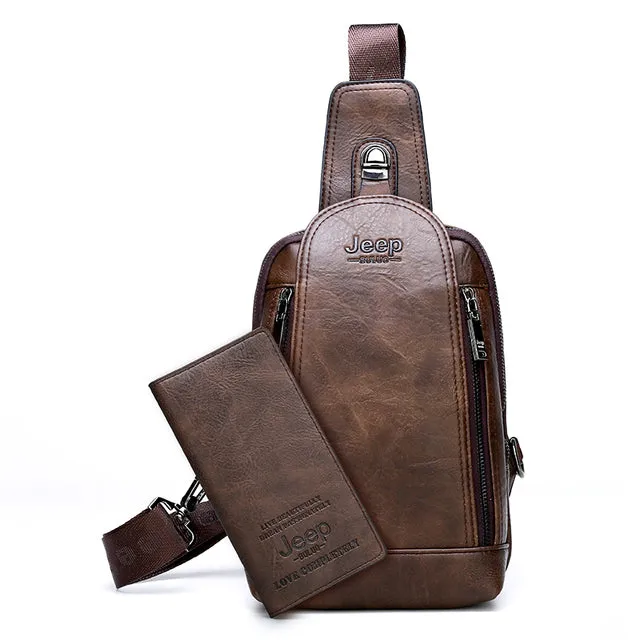 Men Crossbody Sling Bag