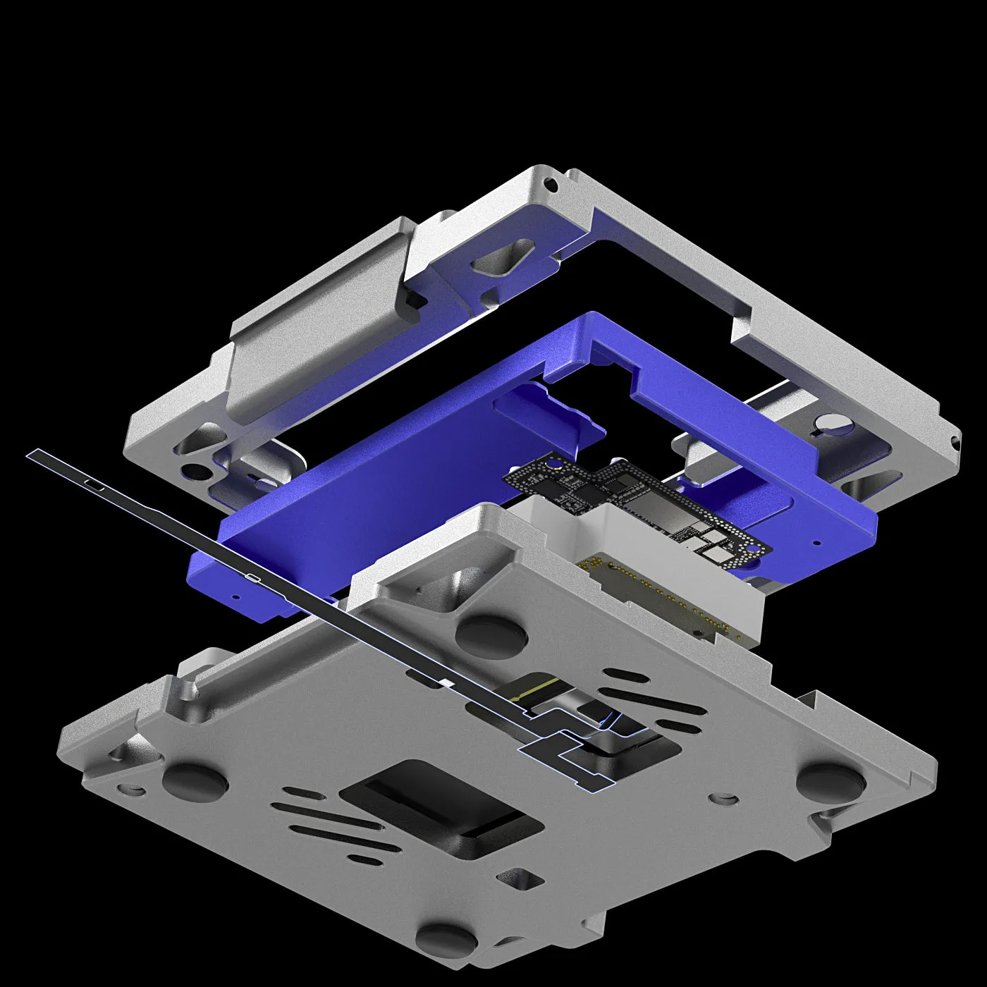 MiJing MJ C20 Motherboard Layered Test for IPhone 12/12mini/12Pro/12Pro Max Motherboard Function Diagnostic ISocket Fixture