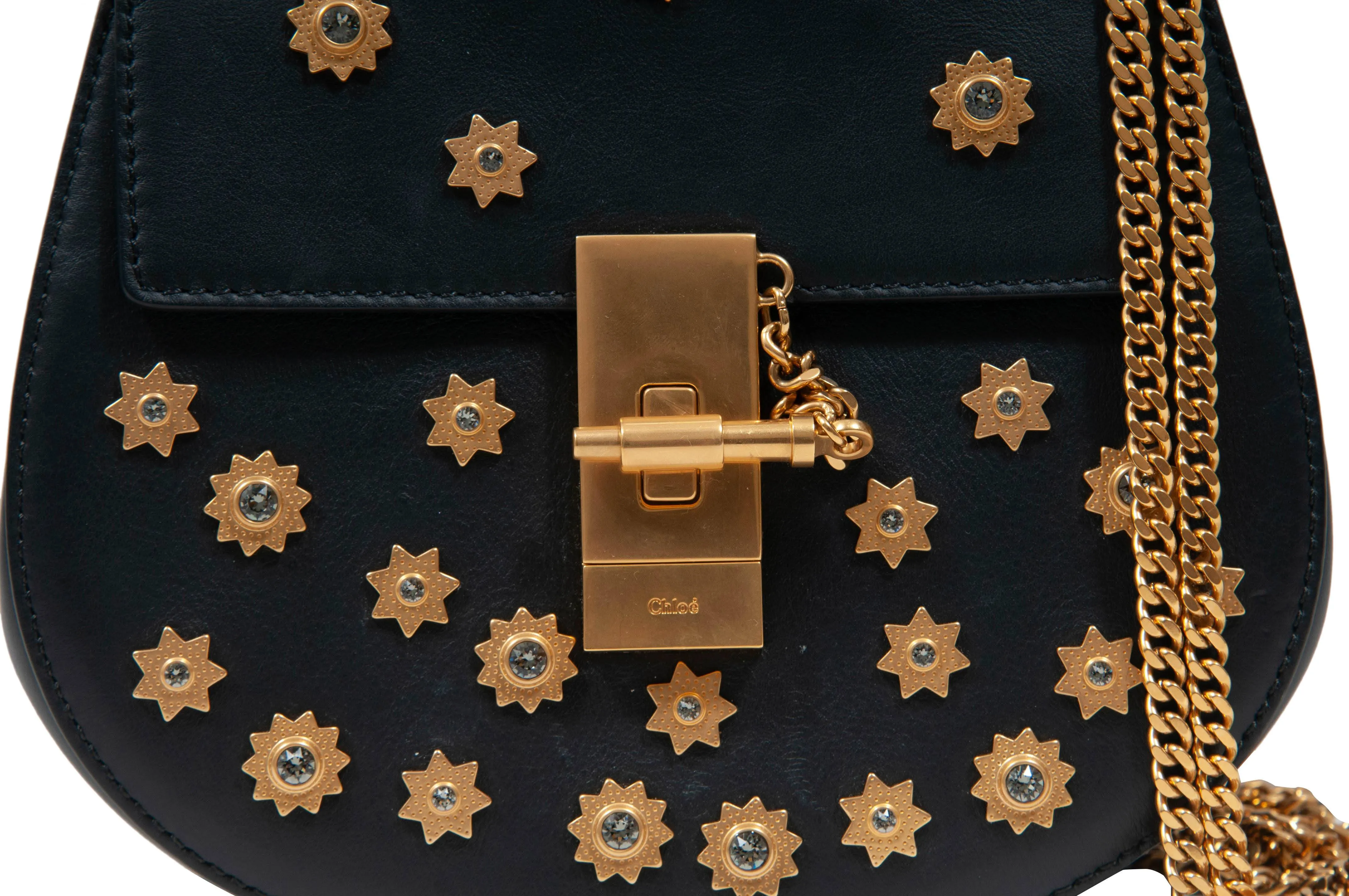 Mini Drew Star Swarovski Embellishment Sling Bag