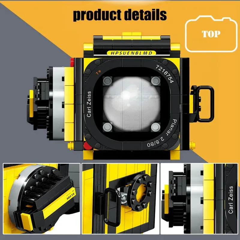 MOC Idea Digital Video Camera MINI Bricks Kids Toy