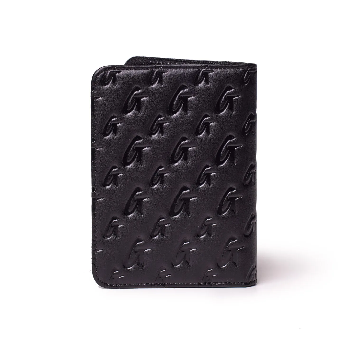 MONOGRAM PASSPORT HOLDER - BLACK