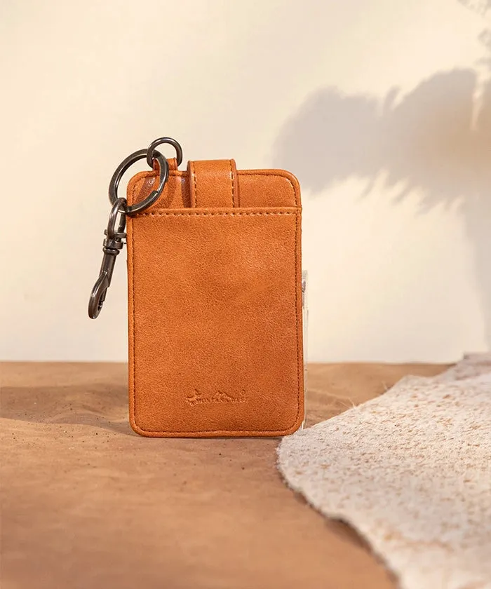Montana West Tooled Studded Card Case