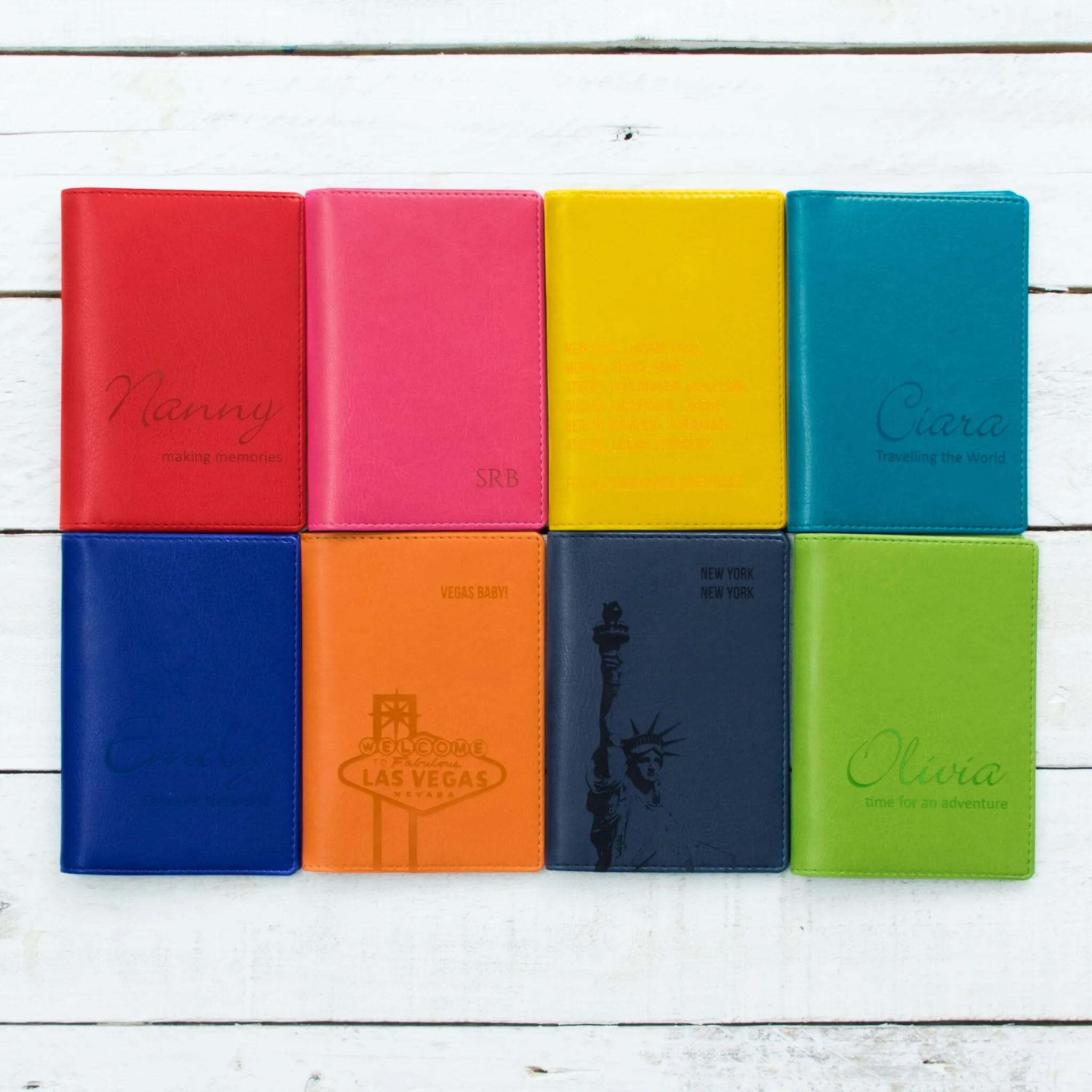 Mr And Mrs Personalised Passport Covers