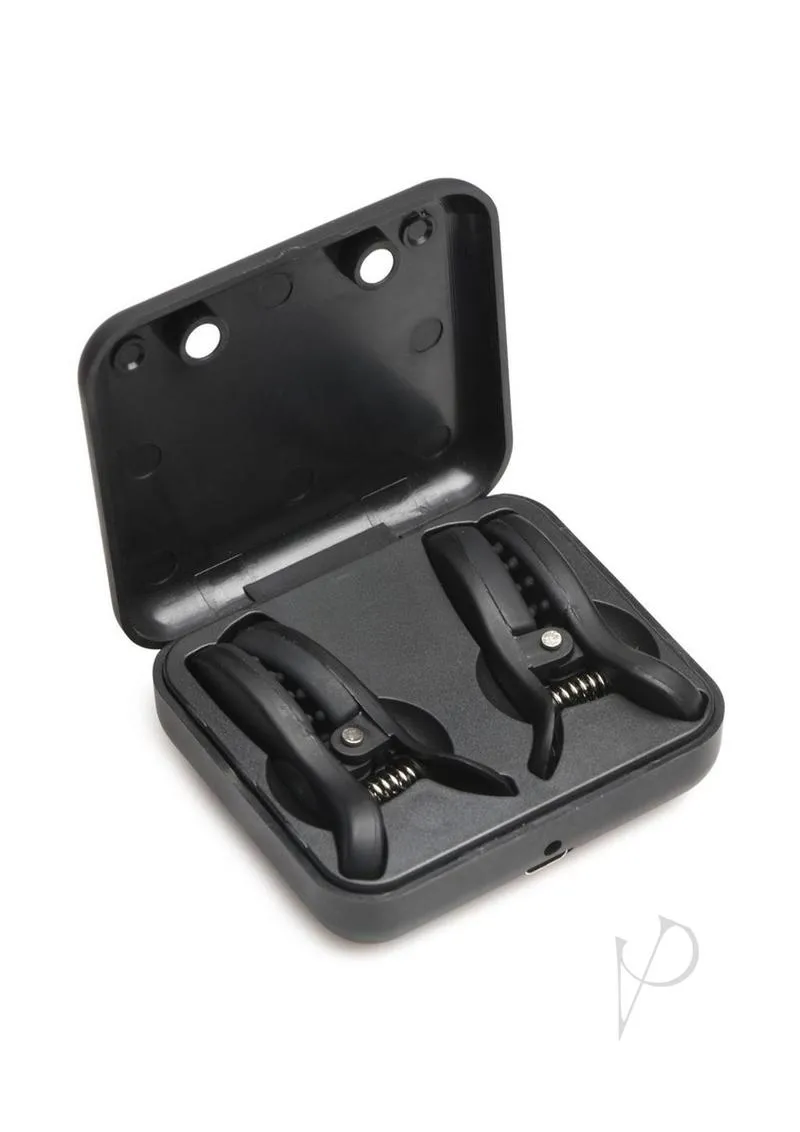 Ms Dark Grip Vibe Nipple Clamps