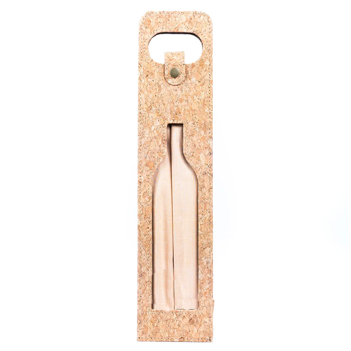 Natural Cork Wine Carrier and Gift Bag L-1069