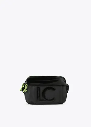 Neon logo crossbody bag