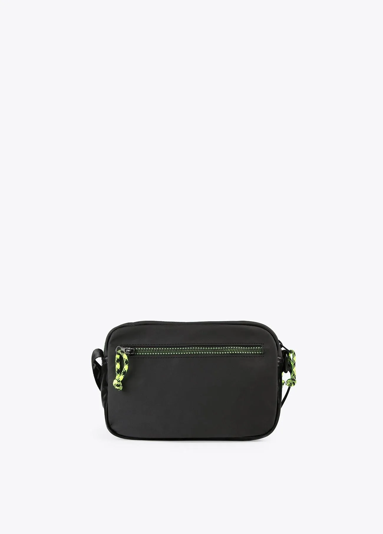 Neon logo crossbody bag