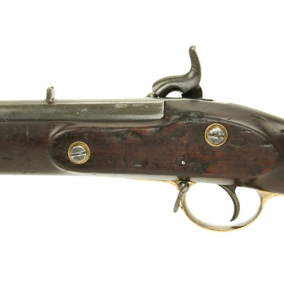 Original British East India Company Sappers & Miners Short Musket with Sword Bayonet and Scabbard