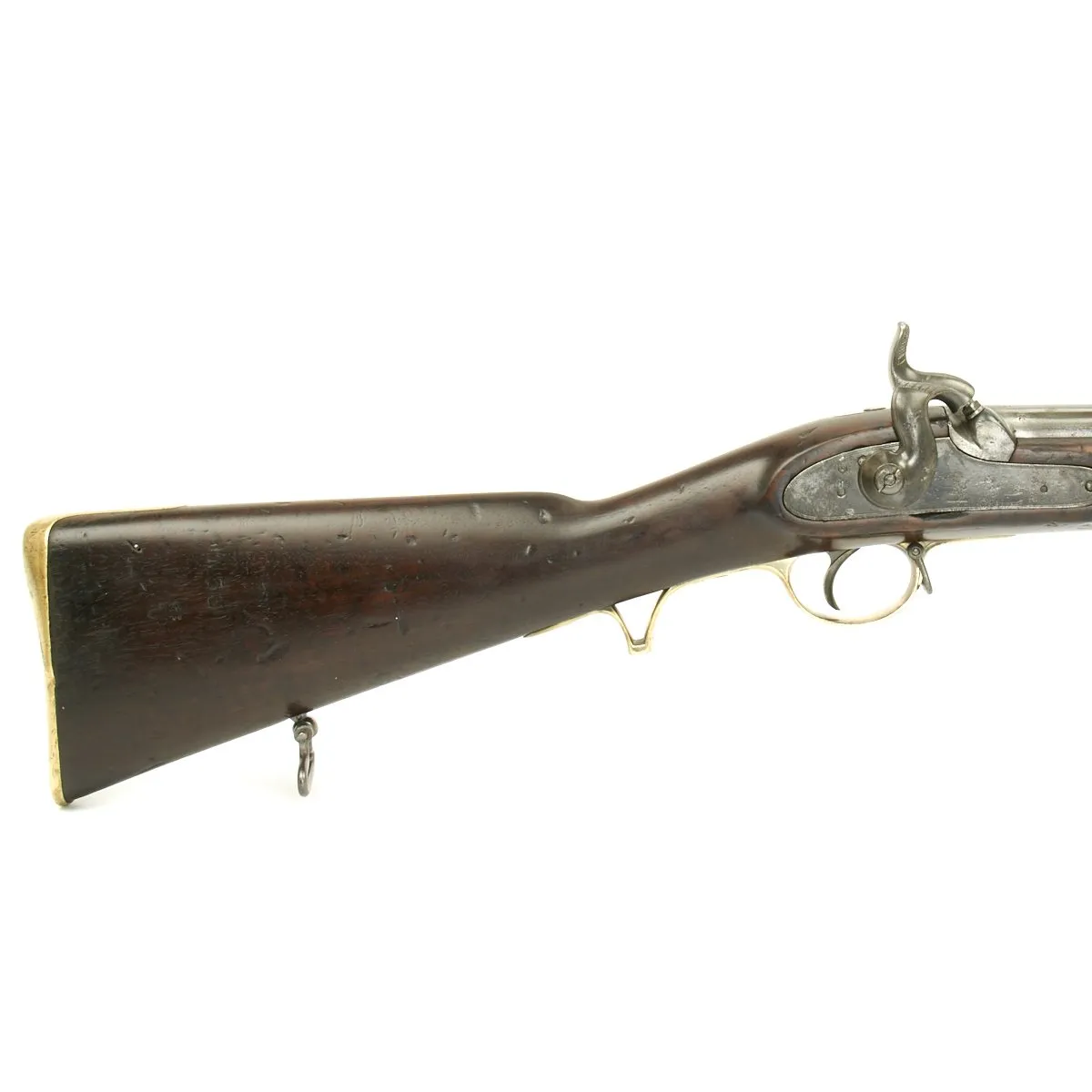 Original British East India Company Sappers & Miners Short Musket with Sword Bayonet and Scabbard