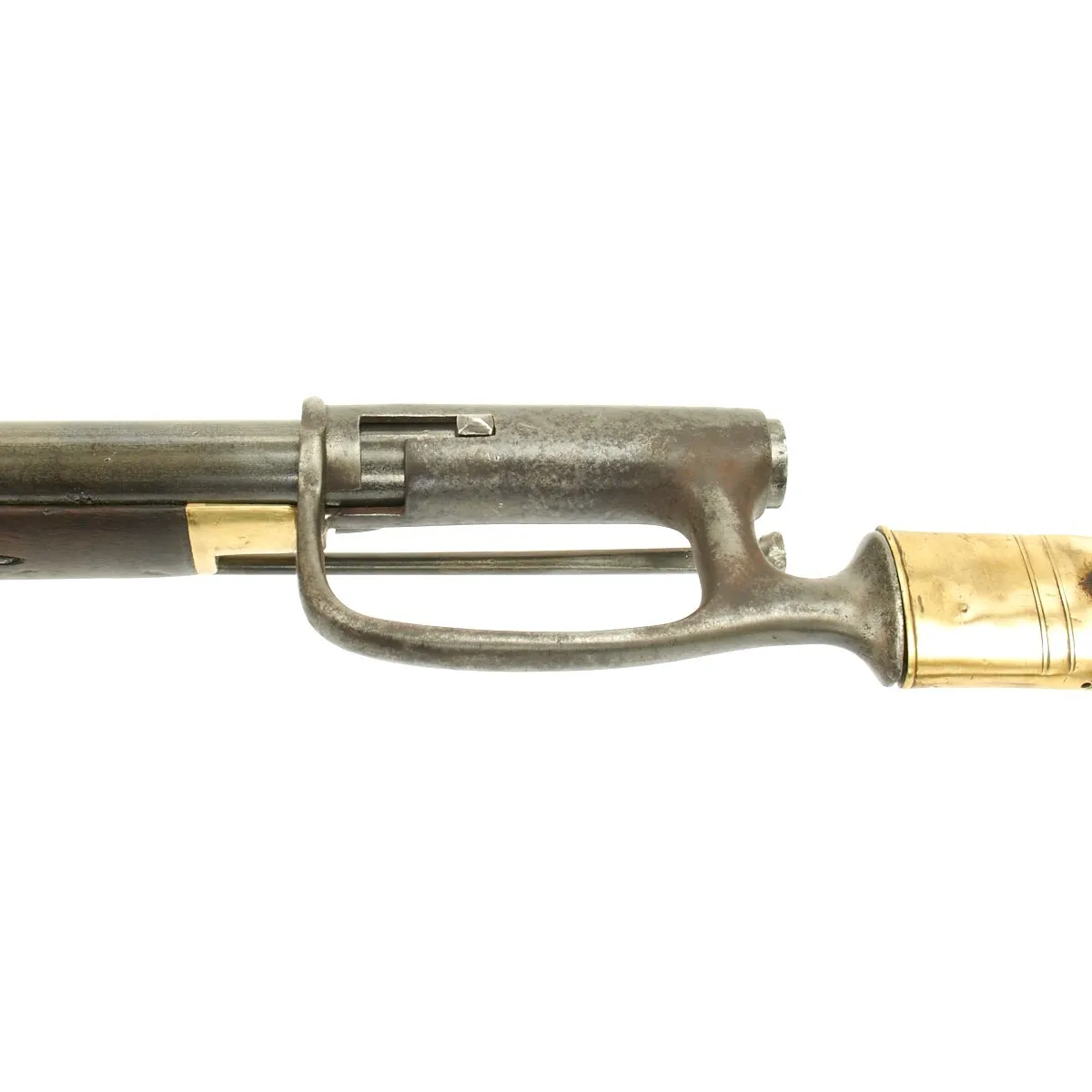 Original British East India Company Sappers & Miners Short Musket with Sword Bayonet and Scabbard