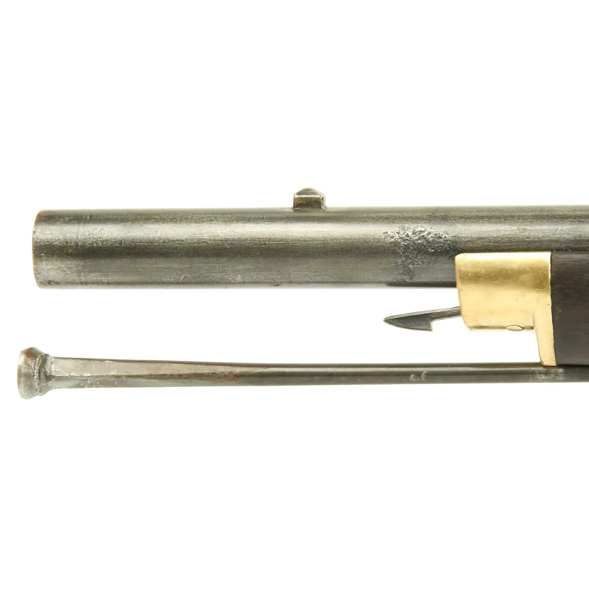 Original British East India Company Sappers & Miners Short Musket with Sword Bayonet and Scabbard