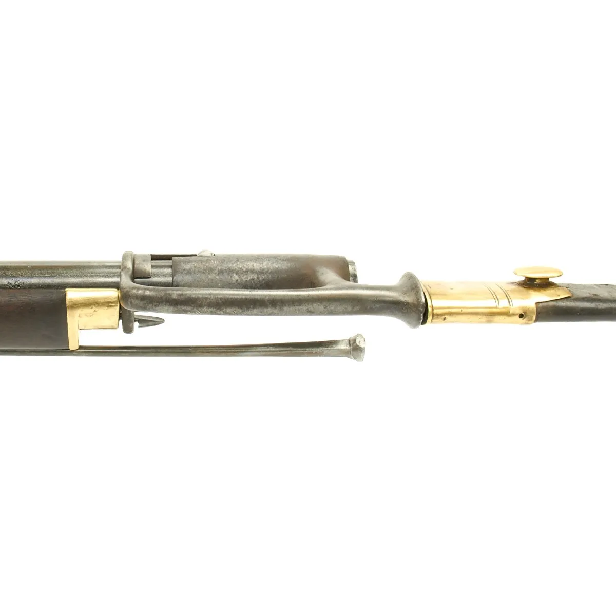 Original British East India Company Sappers & Miners Short Musket with Sword Bayonet and Scabbard