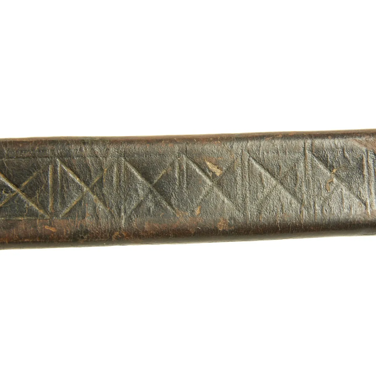 Original British Napoleonic P-1796 Infantry Officer's Sword with Scabbard - Found Near Waterloo