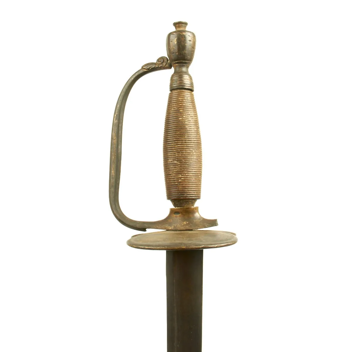 Original British Napoleonic P-1796 Infantry Officer's Sword with Scabbard - Found Near Waterloo