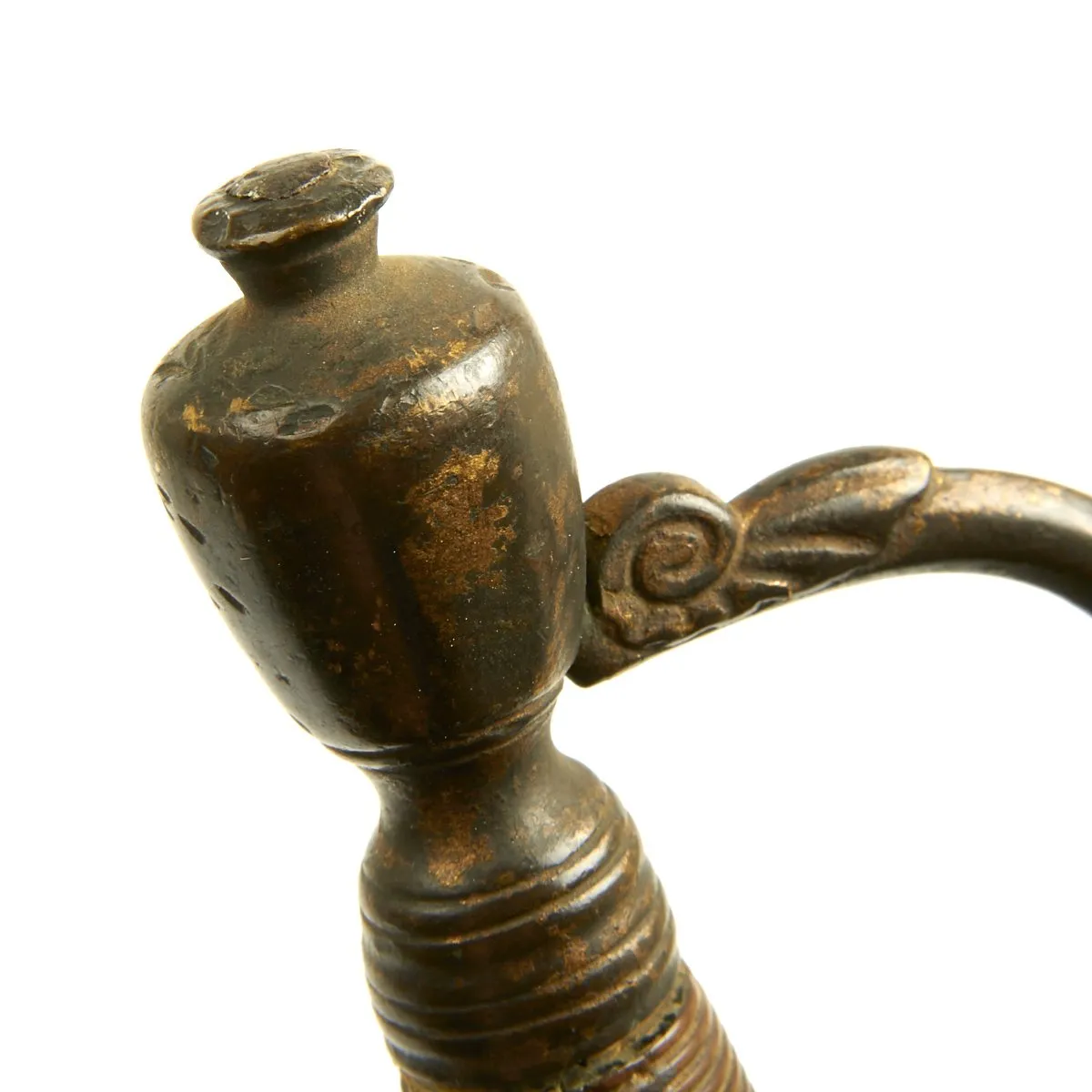Original British Napoleonic P-1796 Infantry Officer's Sword with Scabbard - Found Near Waterloo